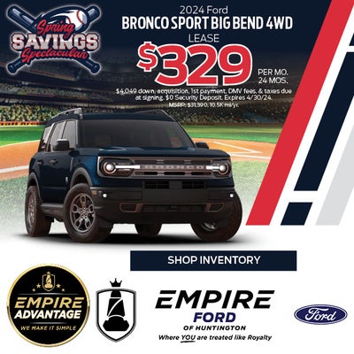 2024 Bronco Sport Big Bend 4WD